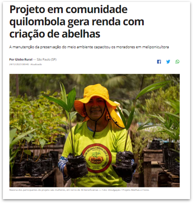 É notícia!📰 Veja os destaques na imprensa sobre os projetos apoiados pelo Fundo de Sustentabilidade Hydro