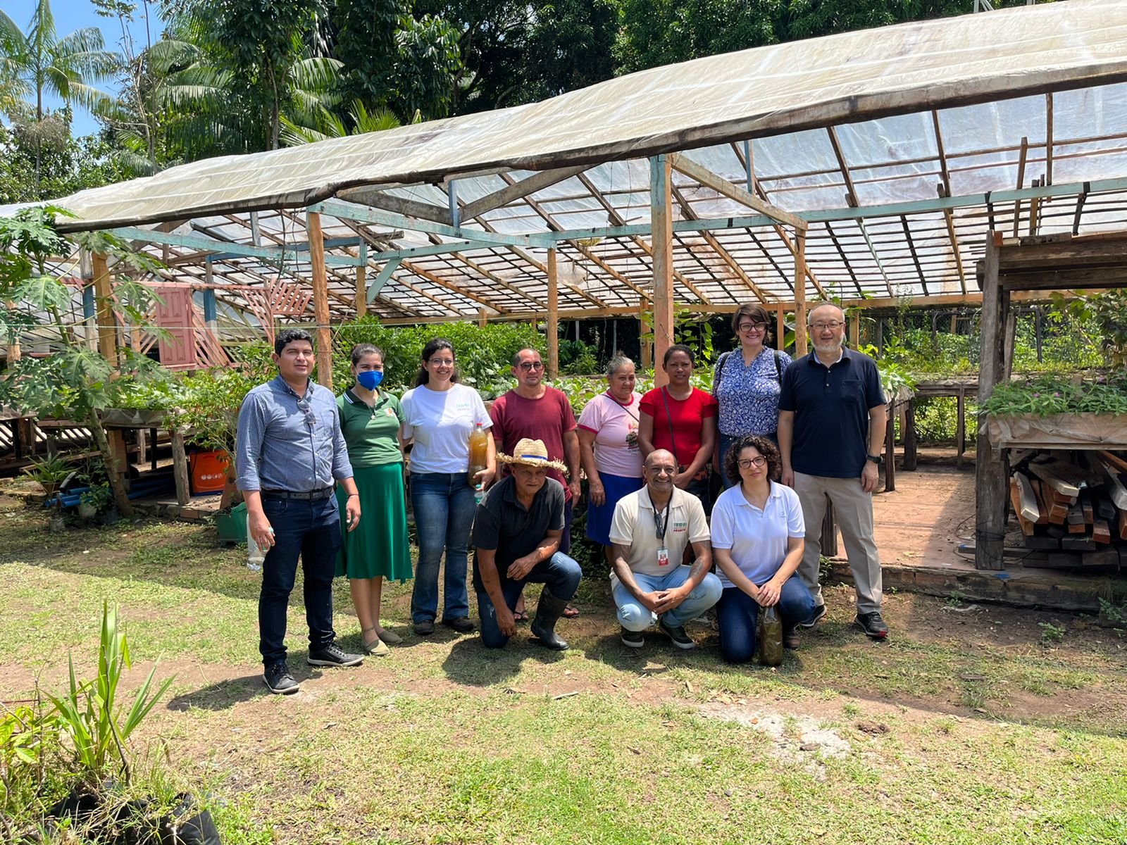 Unidade de Beneficiamento do Projeto Tipitix e agricultor recebem visita de representante da NAAC Tóquio